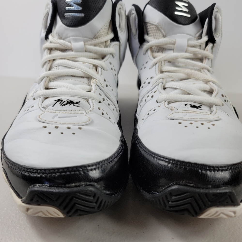 Nike Shox Lethal TB White Black 2005 Vintage Basketball Shoes - Picture 5 of 9